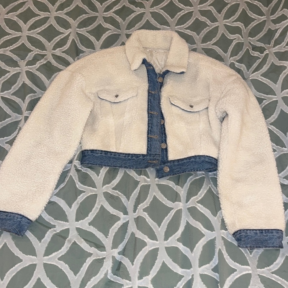 Sherpa Jean jacket